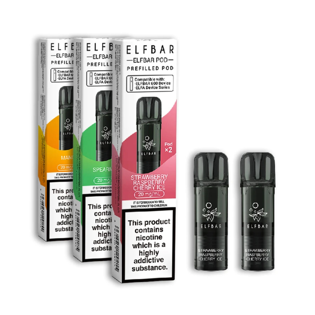 Elf Bar 600 Pre filled Pods