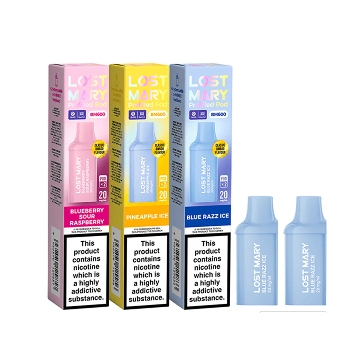 Lost Mary BM600 Pods