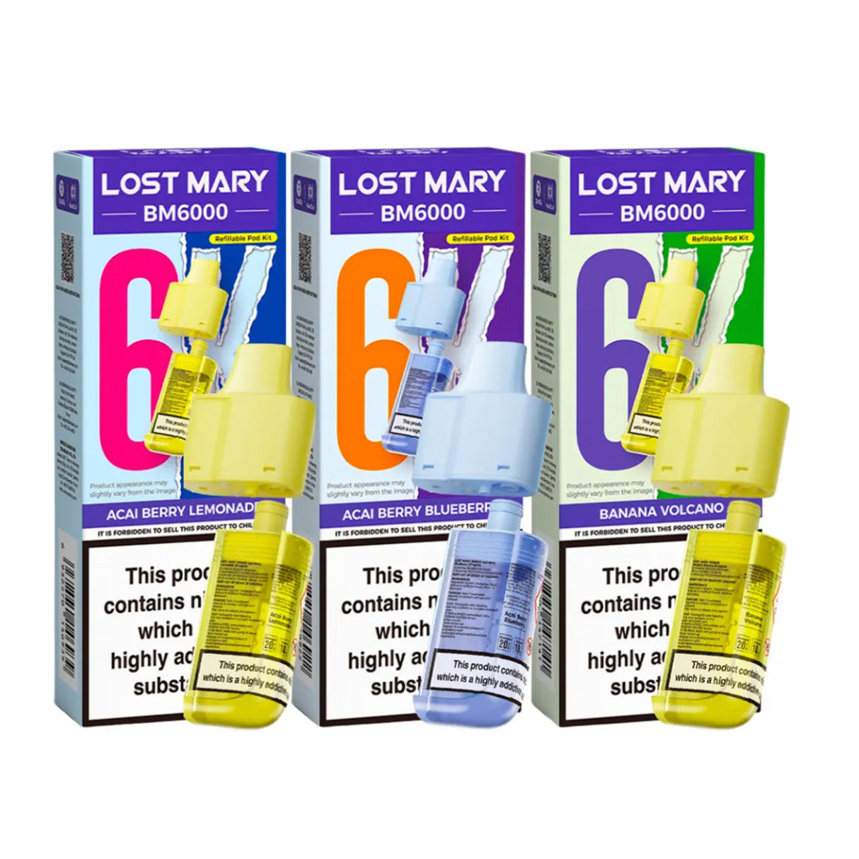 Lost Mary BM6000 Pre Filled Pods