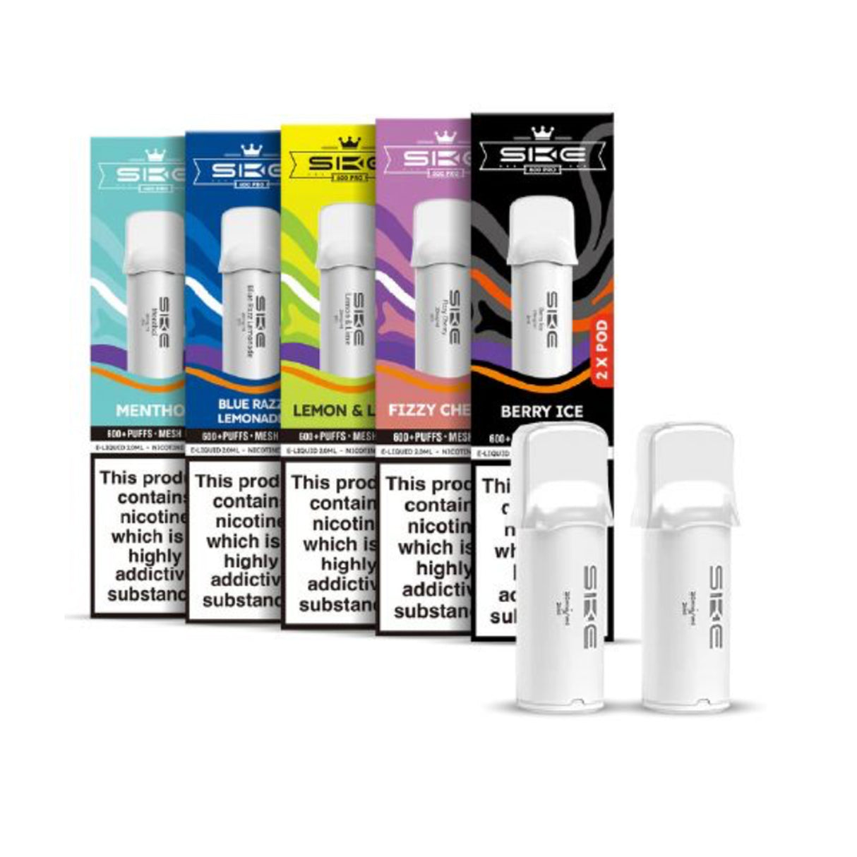 SKE Crystal 600 Pro Pods