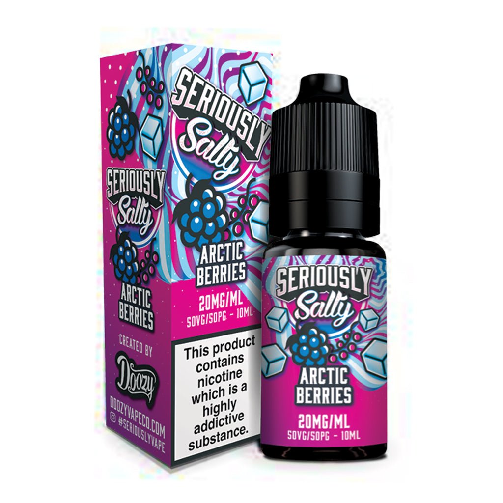 Artic Berries Nic Salt E - liquid By Seriously Salty - The Vape House