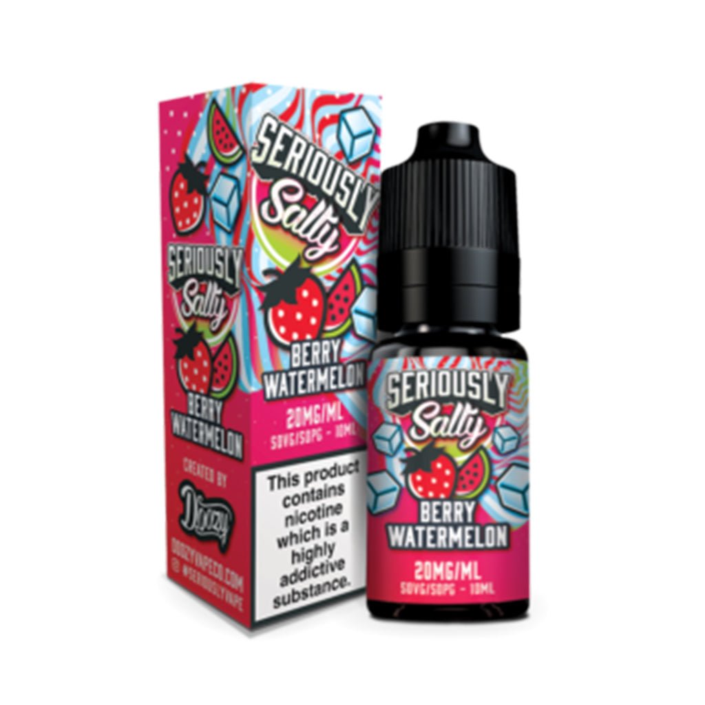 Berry Watermelon Nic Salt E - liquid By Seriously Salty - The Vape House