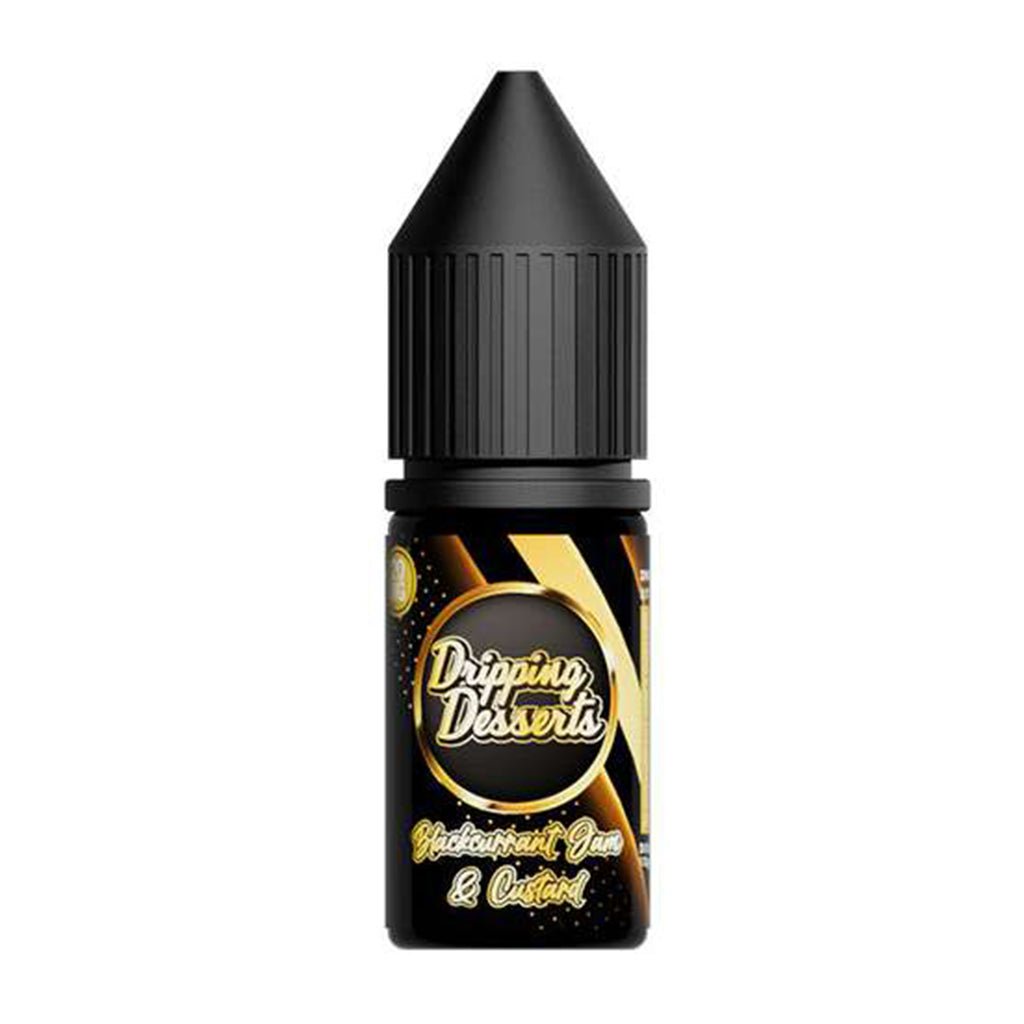 Blackcurrant Jam and Custard Nic Salt By Dripping Desserts - The Vape House