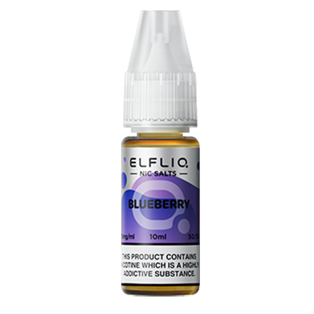 Blueberry Nic Salt E - liquid By Elfliq Elf Bar - The Vape House