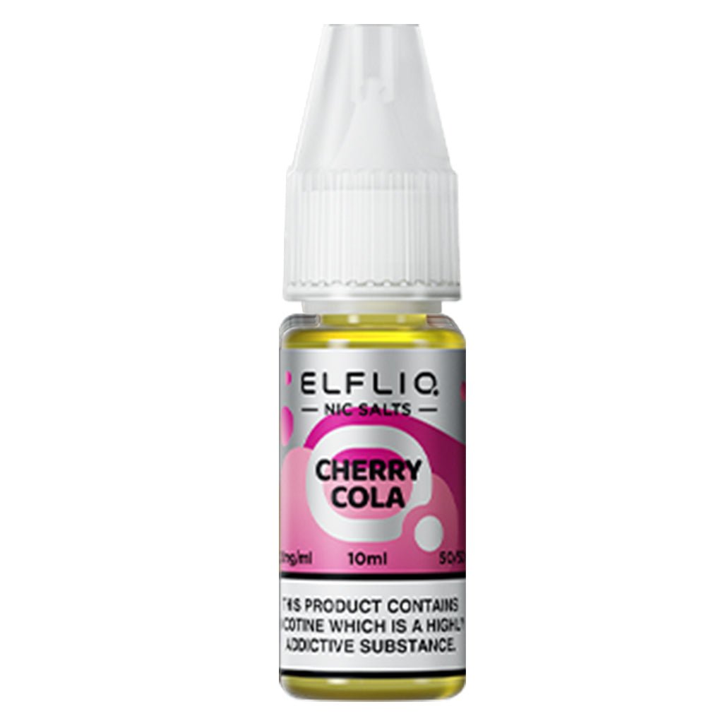 Cherry Cola Nic Salt E - liquid By Elfliq Elf Bar - The Vape House