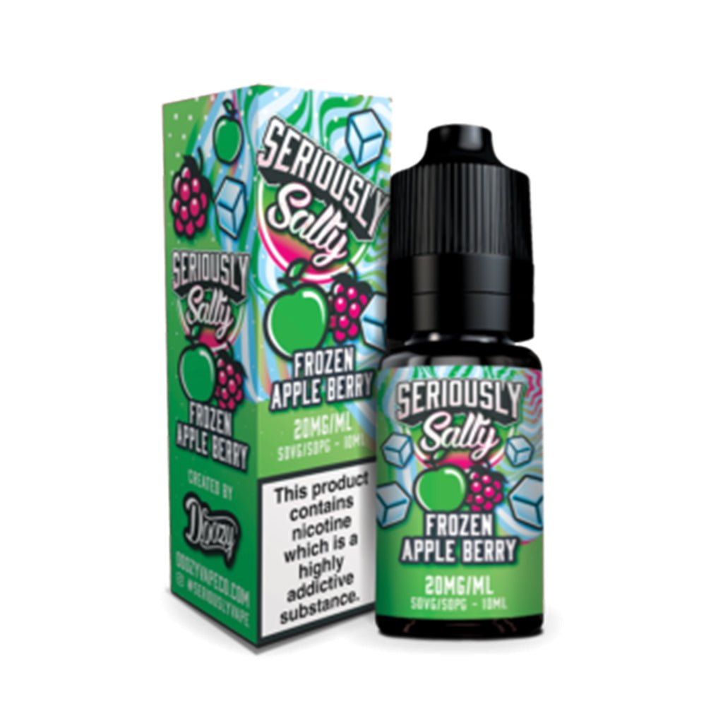 Frozen Apple Berry Nic Salt E - liquid By Seriously Salty - The Vape House