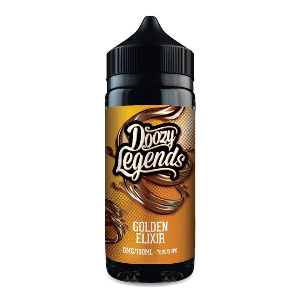 Golden Elixir by Doozy Vape 100ml Shortfill E - liquid - The Vape House