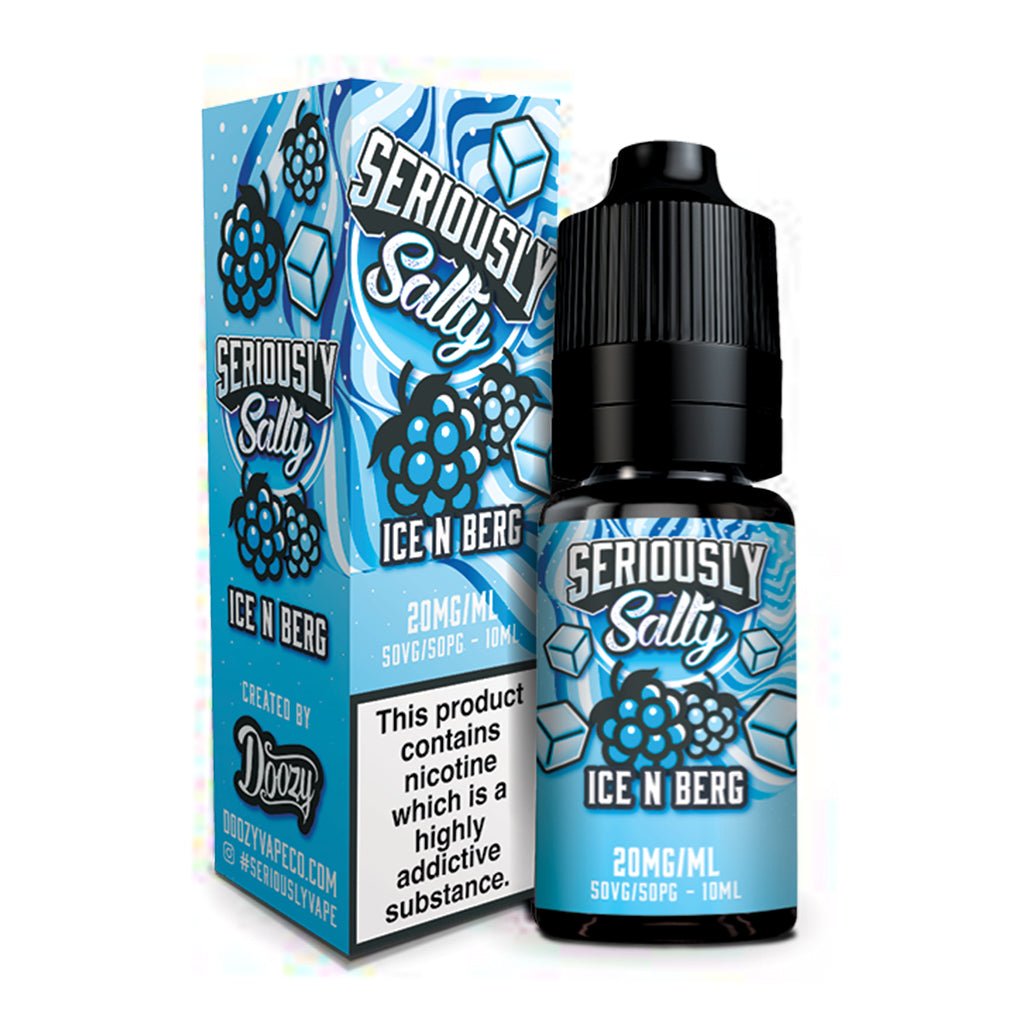 Ice N Berg Nic Salt E - liquid By Seriously Salty - The Vape House