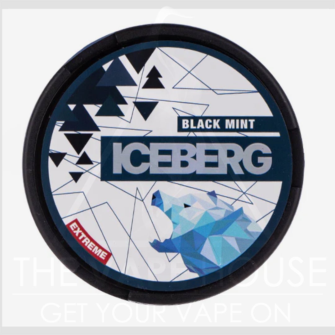 Iceberg Black Mint Nicotine Pouches - The Vape House