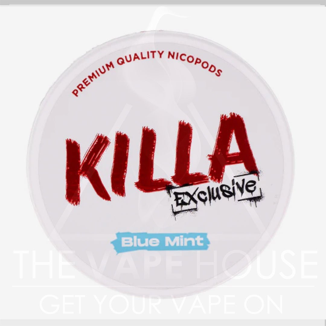 Killa Exclusive Blue Mint Nicotine Pouches - The Vape House