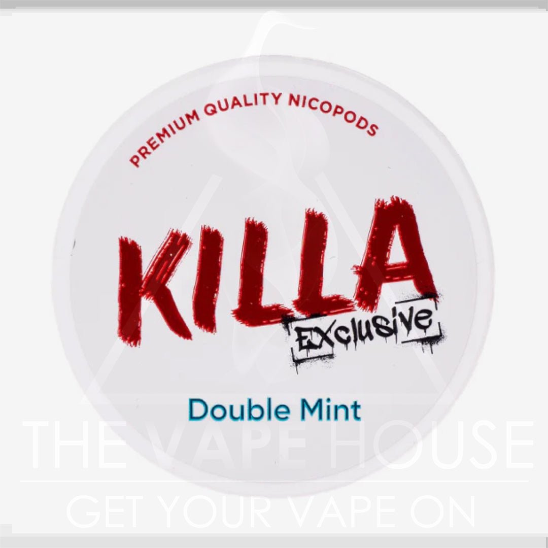 Killa Exclusive Double Mint Nicotine Pouches - The Vape House