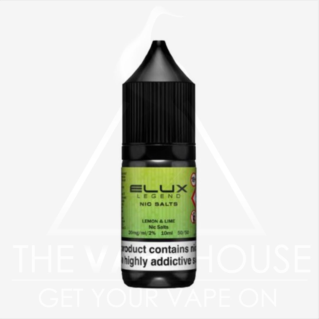 Lemon & Lime Elux Legend Nic Salt E - liquid - The Vape House