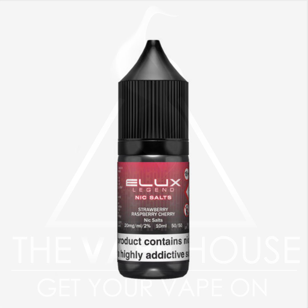 Strawberry Raspberry Cherry Elux Legend Nic Salt E - liquid - The Vape House