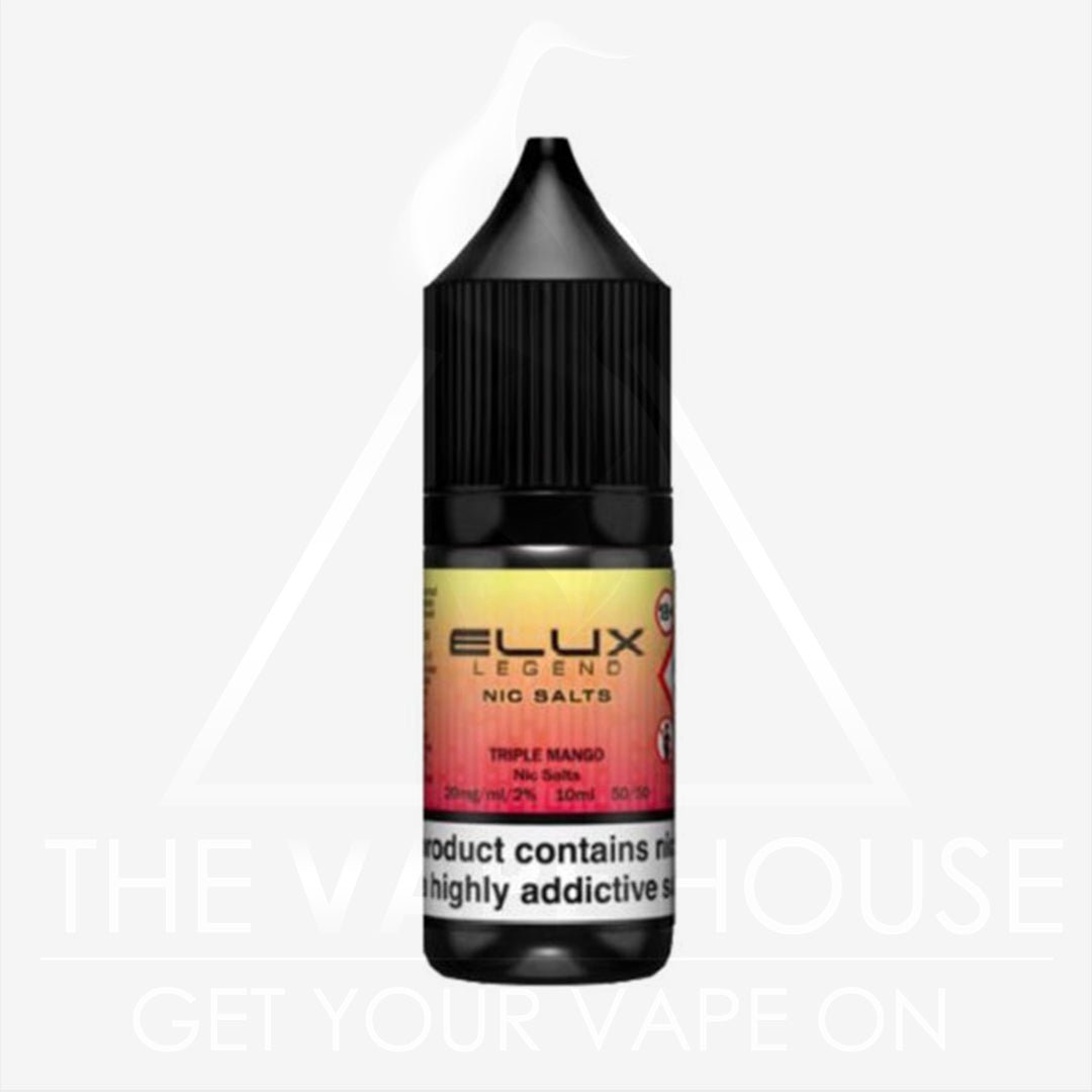 Triple Mango Elux Legend Nic Salt E - liquid - The Vape House