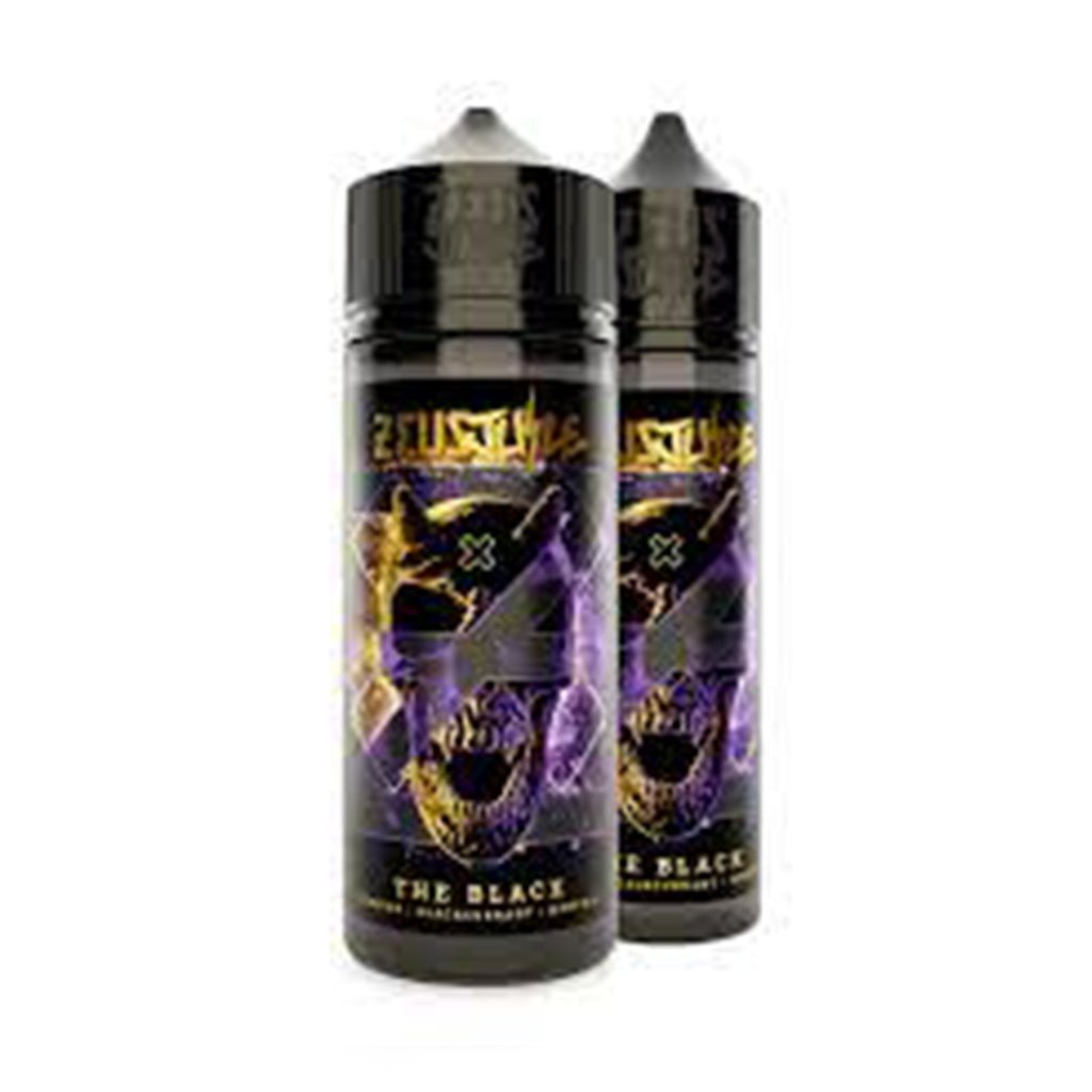 Zeus Juice The Black 100ml Shortfill - The Vape House