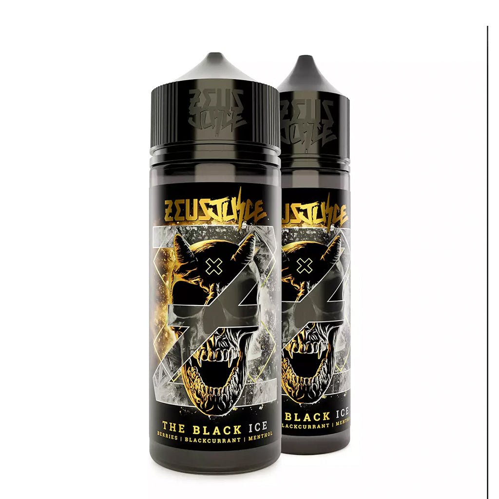 Zeus Juice The Black Ice 100ml Shortfill - The Vape House