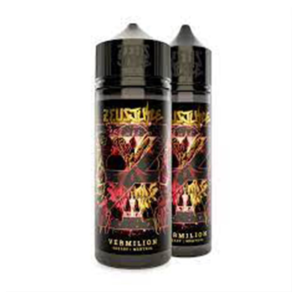 Zeus Juice Vermilion 100ml Shortfill - The Vape House