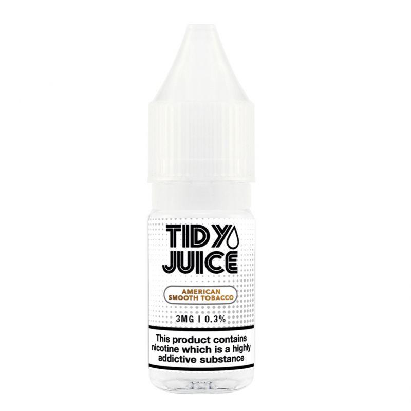 American Smooth Tobacco E - liquid By Tidy Juice 10ml - The Vape House
