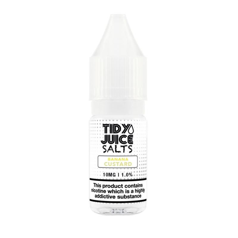Banana Custard Nic Salt E - liquid by Tidy Juice - The Vape House