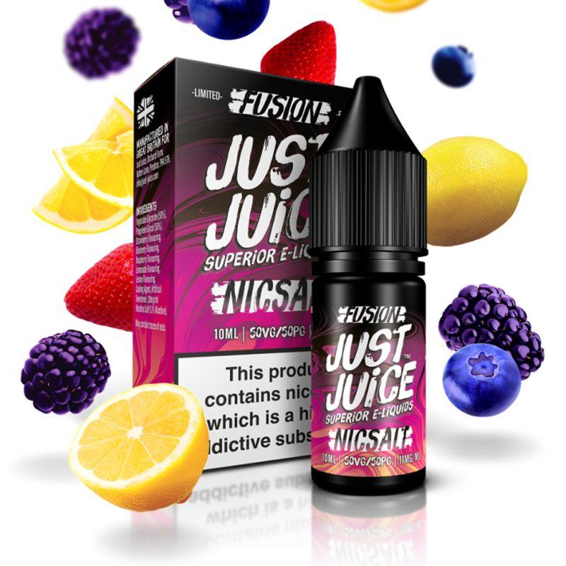 Berry Burst and Lemonade Nic Salt E - liquid By Just Juice - The Vape House
