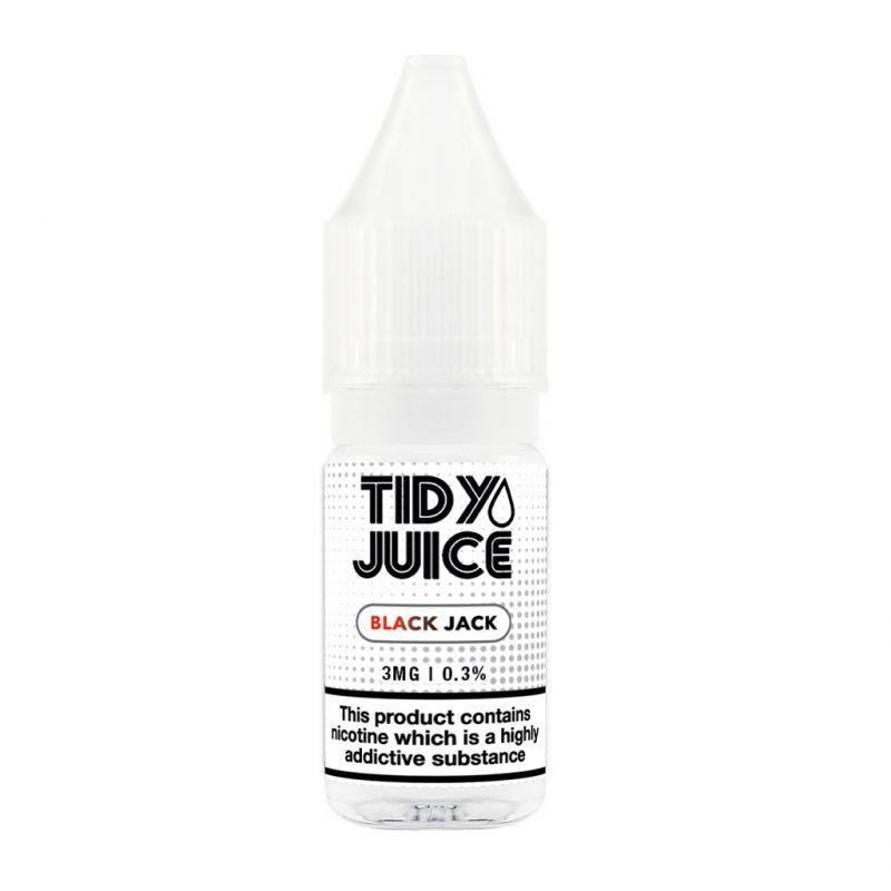 Black Jack E - liquid by Tidy Juice 10ml - The Vape House