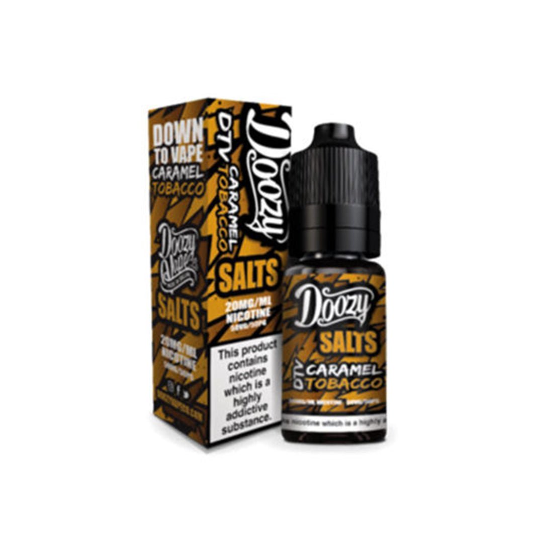 Caramel Tobacco Nic Salt E - Liquid by Doozy Salt - The Vape House