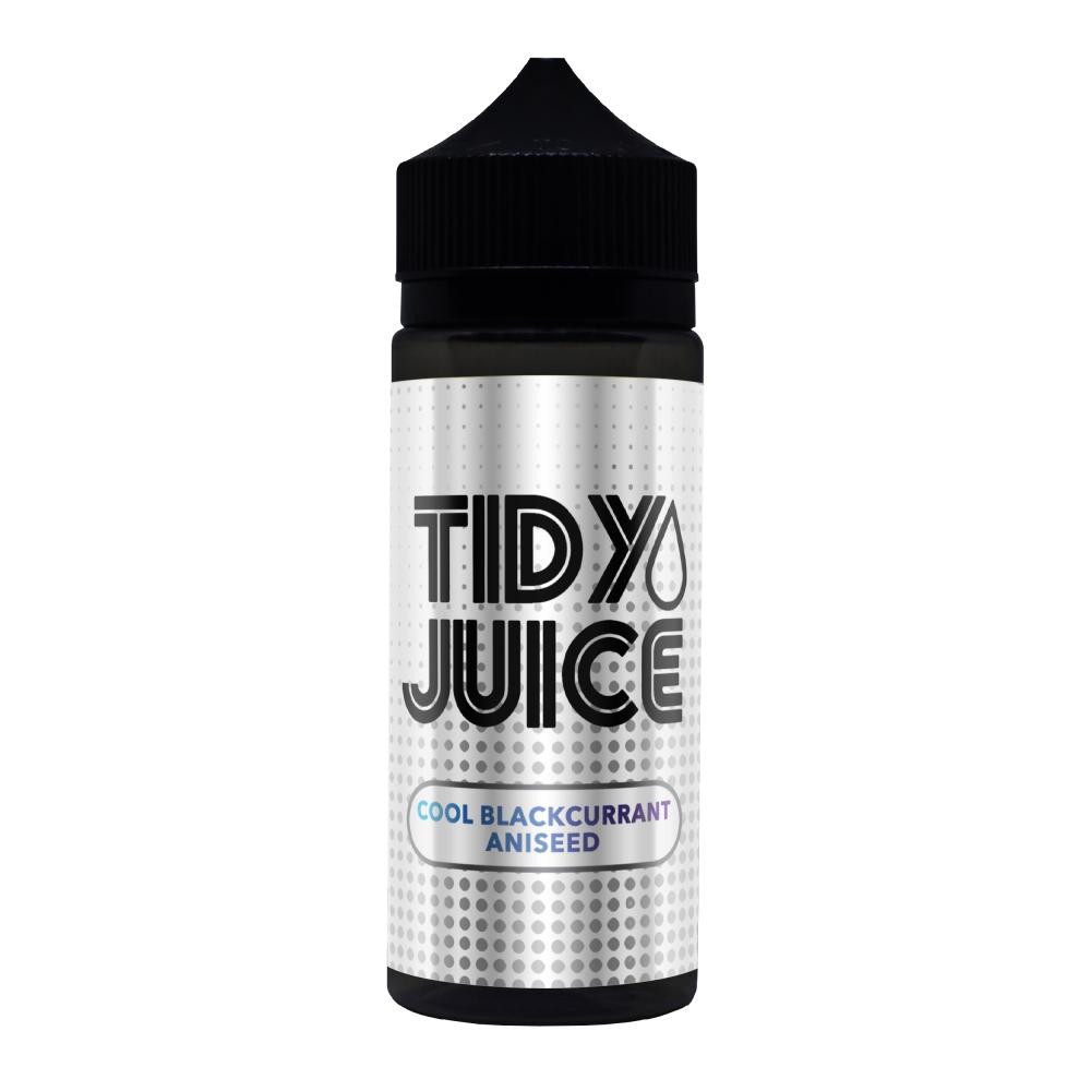 Cool Blackcurrant Aniseed E - Liquid By Tidy Juice 100ml Shortfill - The Vape House