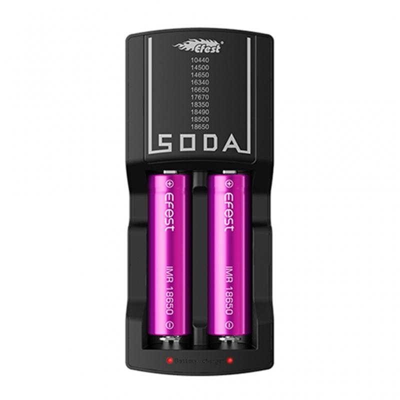 Efest Soda Dual Battery Charger - The Vape House