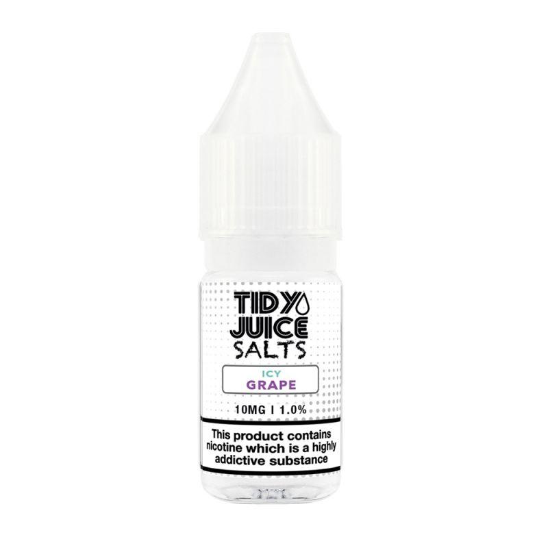 Icy Grape Nic Salts E - liquid by Tidy Juice - The Vape House