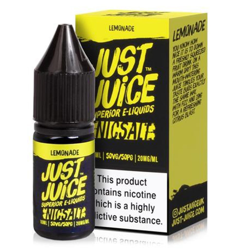 Lemonade Nic Salt E - liquid By Just Juice - The Vape House