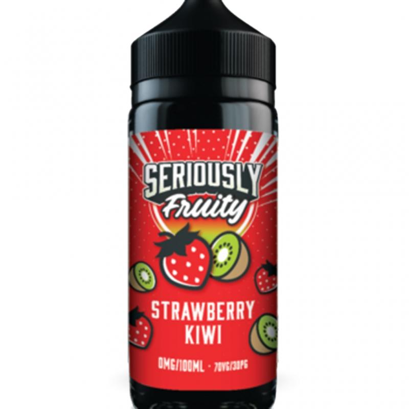 Strawberry Kiwi By Seriously Fruity 100ml Shortfill E - liquid - The Vape House