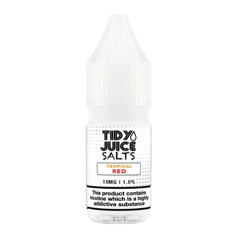 Tropical Red Nic Salts E - liquid by Tidy juice - The Vape House
