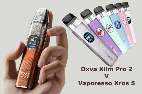 OXVA Xlim Pro 2 vs Vaporesso XROS 5