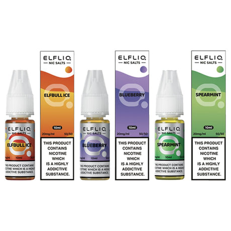 Elf Liq Nic Salt E-liquids By Elf Bar - The Vape House 