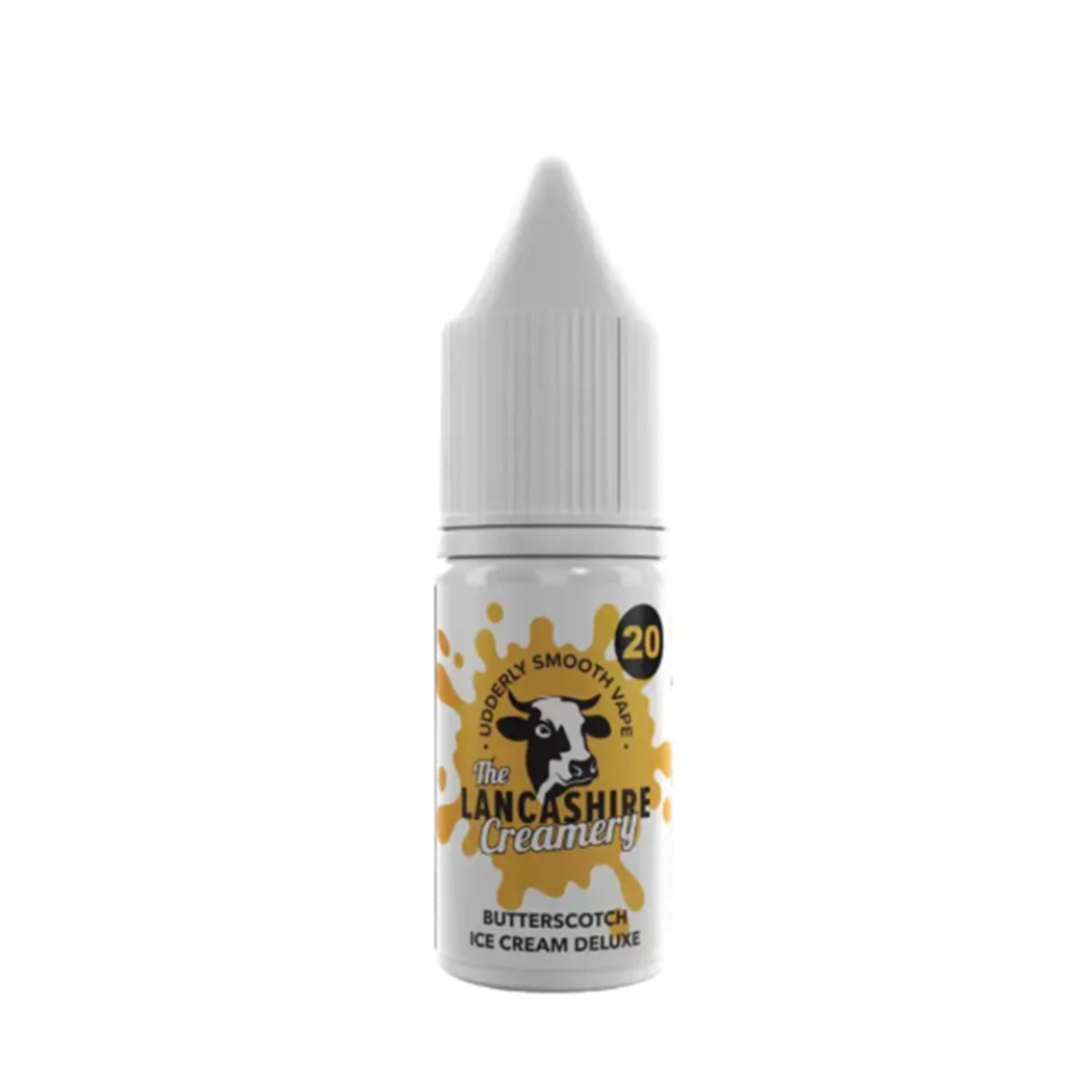 Butterscotch Ice Cream Deluxe Nic Salt E-Liquid by Lancashire Creamery