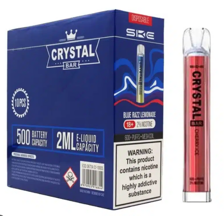 Crystal Bar Box of 10