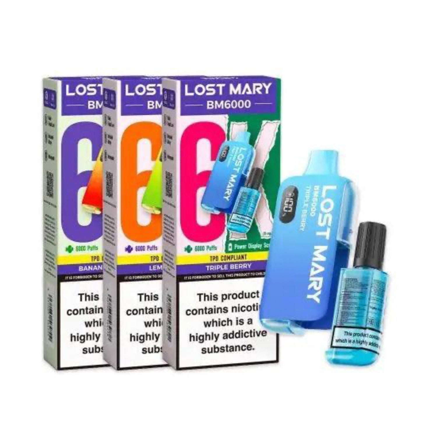Lost Mary BM6000 Vape Kit | Pre Filled | The Vape House Lost Mary BM6000 Vape Kit | Pre Filled | The Vape House