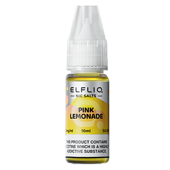 Pink Lemonade Nic Salt E-liquid By Elfliq Elf Bar