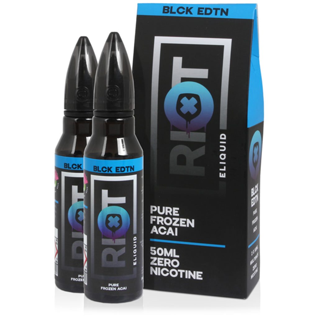 Pure Frozen Acai by Riot Squad Black Edition 100ml Shortfill