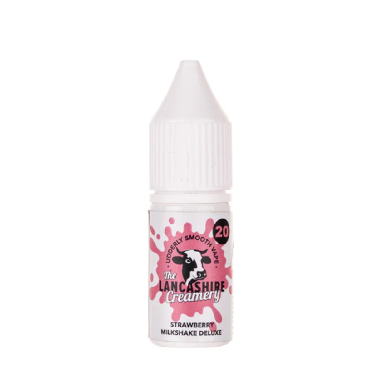 Strawberry Milkshake Deluxe Nic Salt E-Liquid by Lancashire Creamery