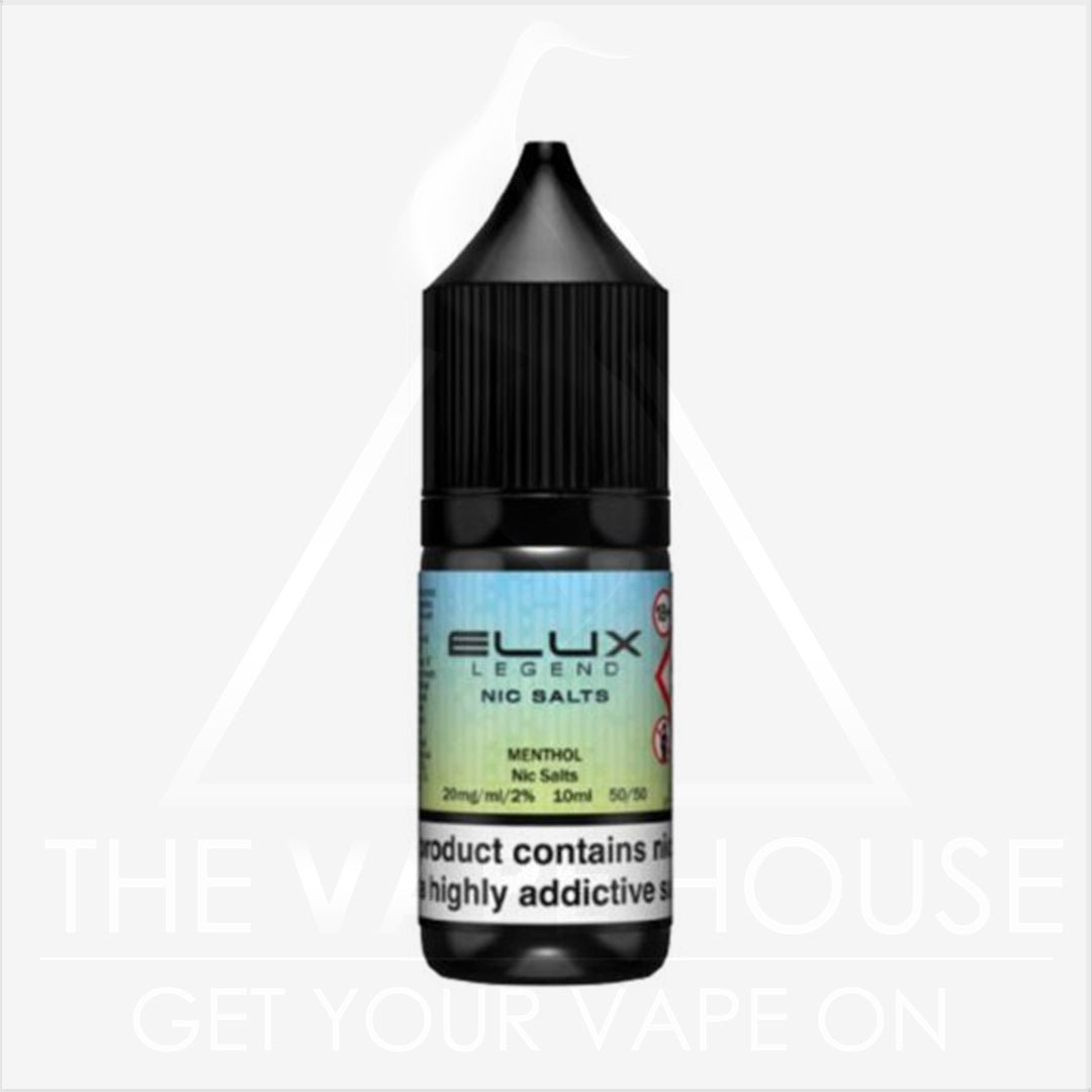Menthol Elux Legend Nic Salt E - liquid - The Vape House