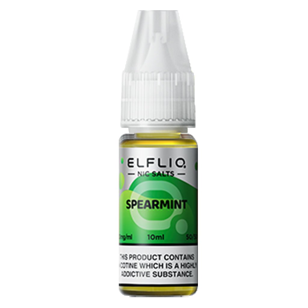 Spearmint Nic Salt E - liquid By Elfliq Elf Bar - The Vape House