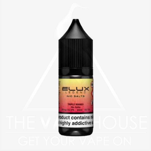 Triple Mango Elux Legend Nic Salt E - liquid - The Vape House