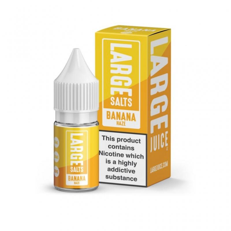 Banana Haze Nic Salt E-Liquid by Large Juice-The Vape House