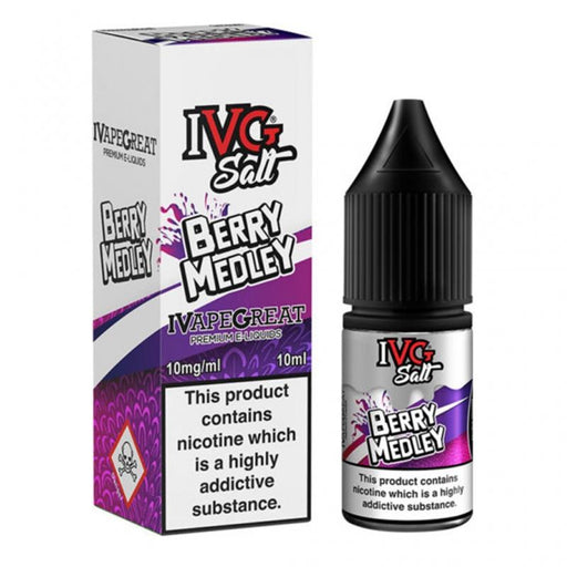 Berry Medley Nic Salt E-liquid By IVG-The Vape House