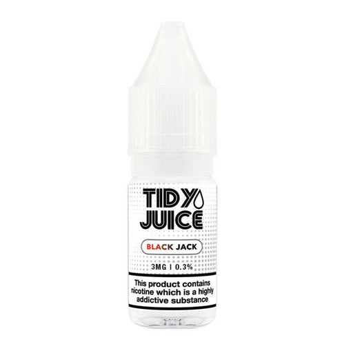 Black Jack E-liquid by Tidy Juice 10ml-The Vape House