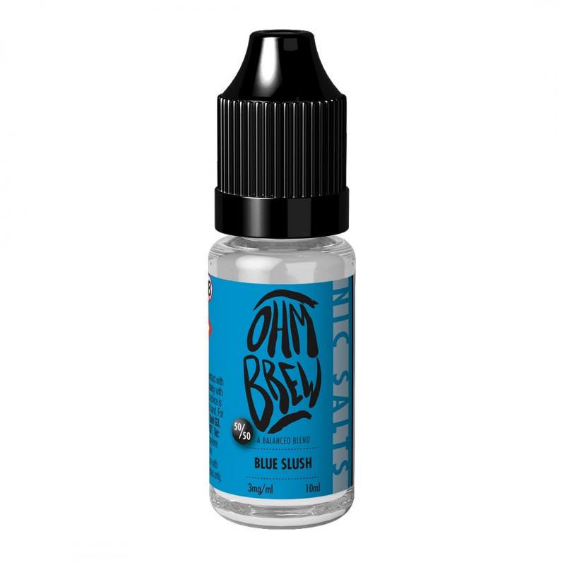 Blue Slush Nic Salt E-liquid By Ohm Brew-The Vape House
