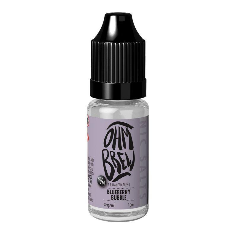 Blueberry Bubblegum Nic Salt E-liquid By Ohm Brew-The Vape House