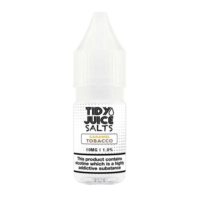 Caramel Tobacco Nic Salt E-liquid By Tidy Juice-The Vape House