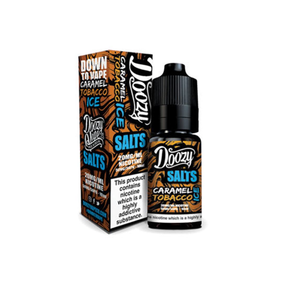 Caramel Tobacco Ice Nic Salt E-Liquid by Doozy Salts